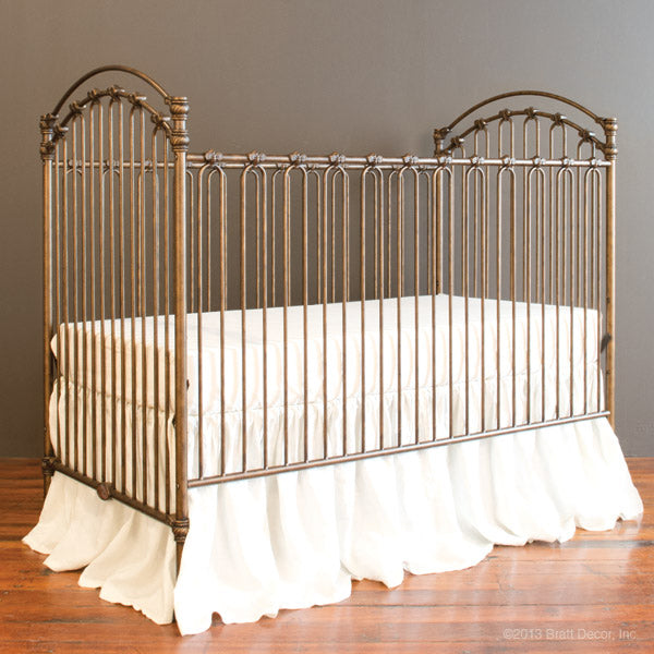 Shop Bratt Decor Venetian II Crib, Vintage Gold at GoodBuy Gear