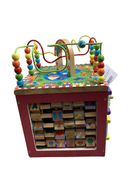 secondhand ALEX Toys Discover My Busy Town Wooden Activity Cube