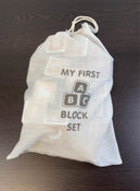 used Alphabet Blocks