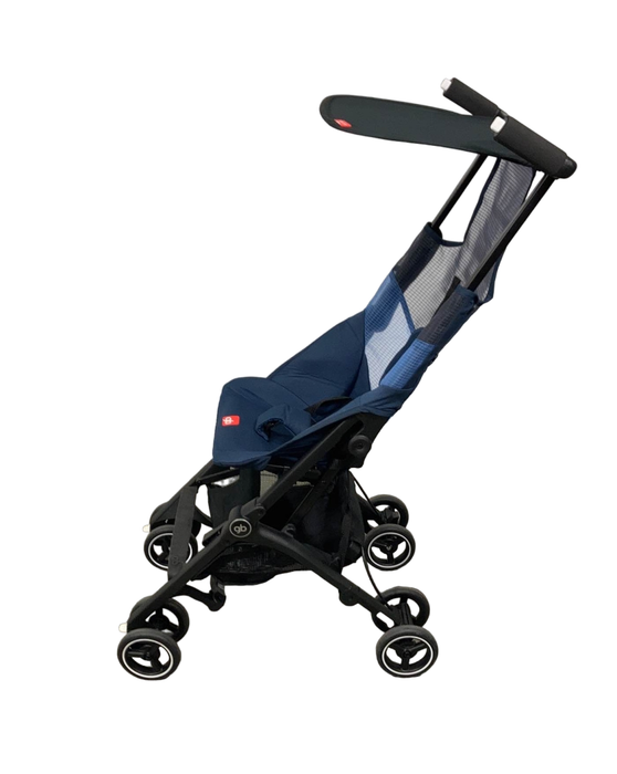 secondhand gb Pockit Air All-Terrain Stroller, 2022, Night Blue