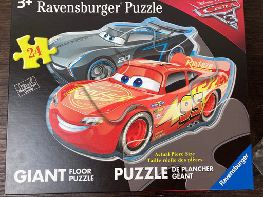 used Ravensburger Puzzle, 24 piece giant floor puzzle Cars