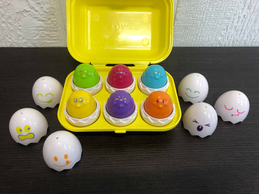 used TOMY Hide And Squeak Eggs