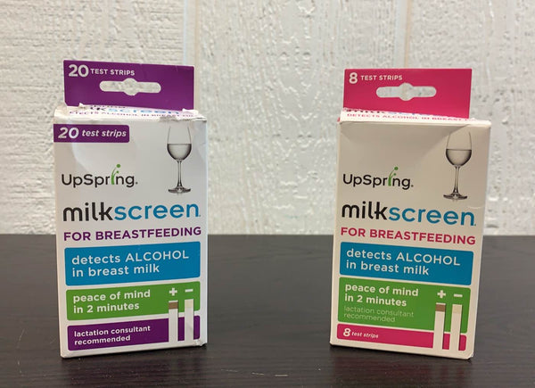 Upspring Milkscreen Test Strips to Detect Alcohol in Breast Milk