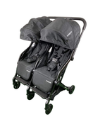 Shop Mompush Lithe Double Stroller, 2023, Black at GoodBuy Gear
