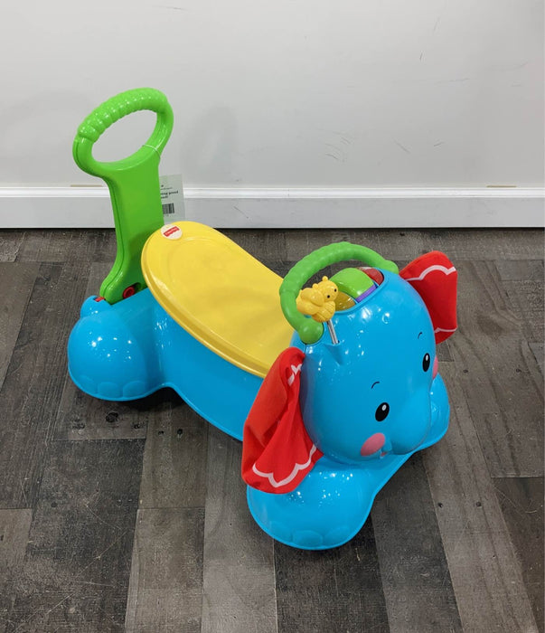 used Fisher Price 3-in-1 Bounce, Stride, and Ride Elephant