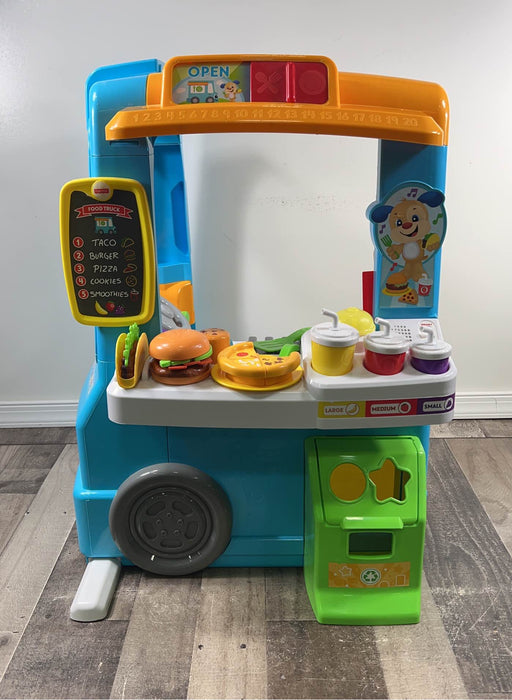 used Fisher Price Laugh And Learn Servin’ Up Fun Food Truck