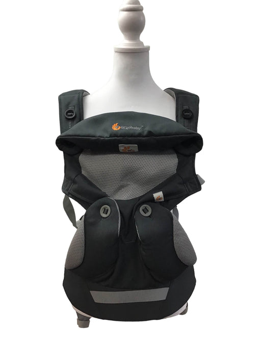 used Ergobaby 360 All Positions Cool Air Mesh Baby Carrier, Carbon Grey