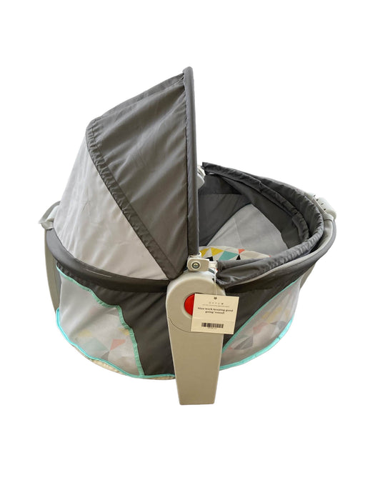 used Fisher Price On-the-Go Baby Dome, Gray