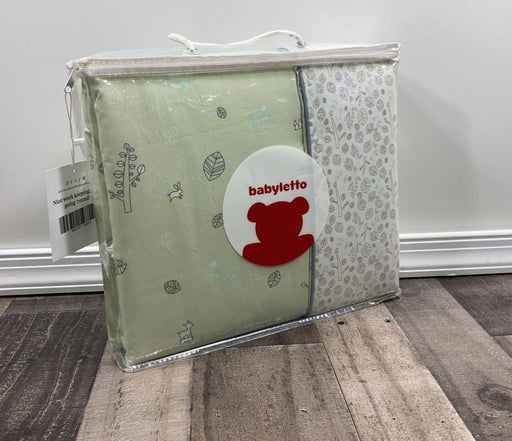 used Babyletto 2-in-1 Play and Toddler Blanket, Tranquil Woods need pictures