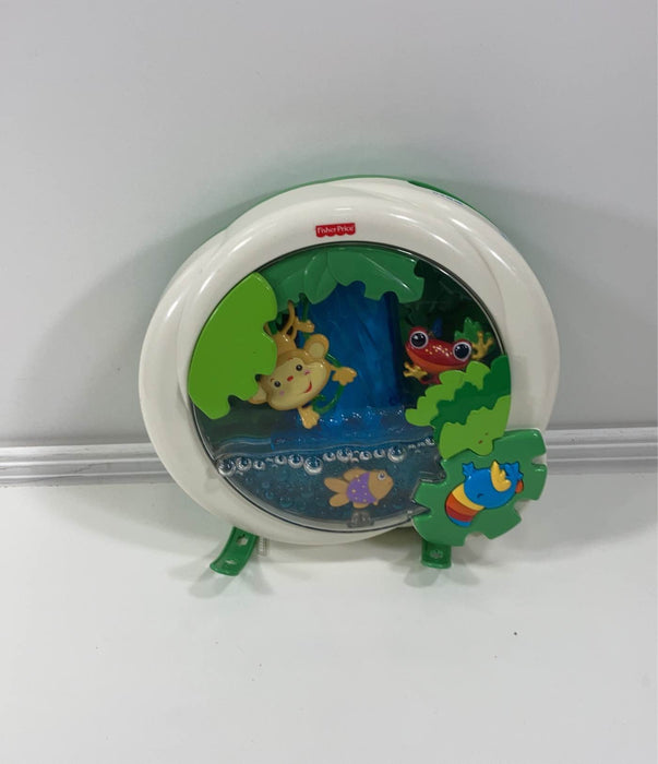 used Fisher Price Soother, Rainforest Waterfall Peek-a-boo 