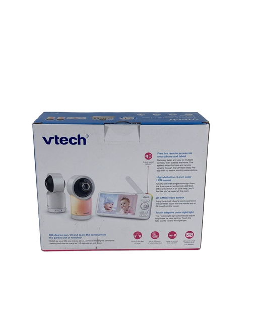 secondhand VTech 5” Smart Wi-Fi 1080p Pan & Tilt Monitor RM5766-2HD