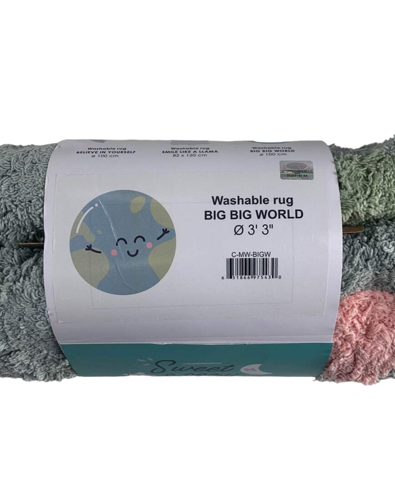 Shop Lorena Canals Washable Rug, Big Big World 3' x 3' at GoodBuy Gear