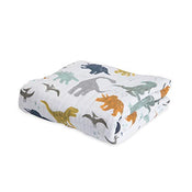 Shop Little Unicorn Cotton Muslin Quilt, Dinosaur at GoodBuy Gear