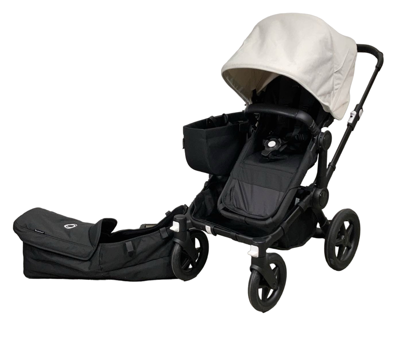 used Bugaboo Donkey 5 Stroller Mono, 2023, Black, Midnight Black/Misty White