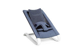 used Bombol Bamboo 3Dknit Bouncer, Denim Blue