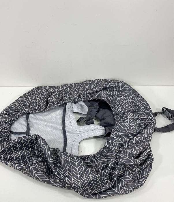 Shop Skip Hop Take Cover Shopping Cart And High Chair Cover, Grey Feather at GoodBuy Gear