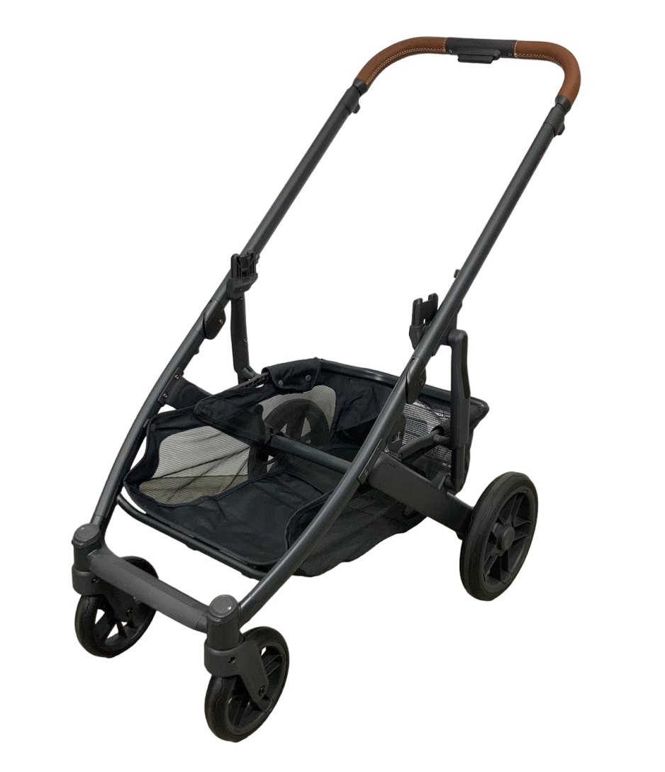 uppababy cruz black frame UPPAbaby CRUZ V2 Stroller Frame, 2022, Graphite, Brown