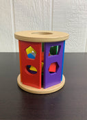 secondhand Melissa & Doug Match and Roll Shape Sorter