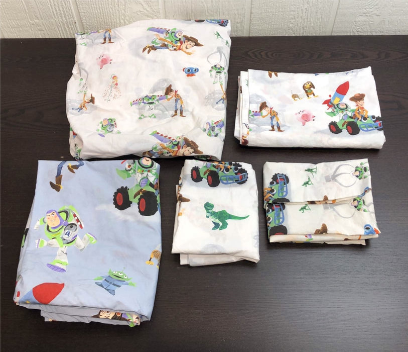 used Pottery Barn Kids Toddler Bedding, Disney and Pixar Toy Story Organic