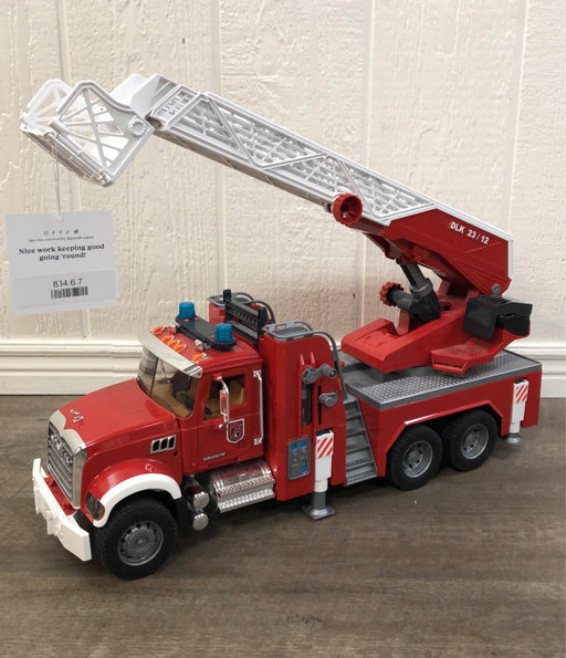 used Bruder MAN Fire Engine