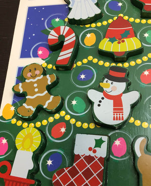 Melissa and doug clearance christmas tree puzzle