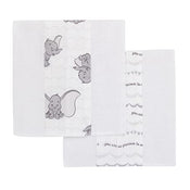 Shop Nojo Disney 2 Pack Burp Cloths, Disney Dumbo at GoodBuy Gear