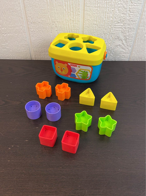 used Fisher Price Brilliant Basics Baby’s First Blocks