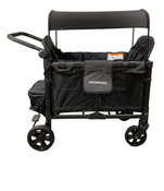 secondhand Wonderfold W4 Elite Stroller Wagon, 2023, Volcanic Black