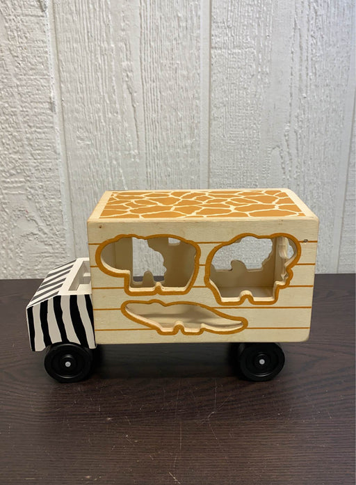 secondhand Melissa & Doug Safari Animal Rescue Truck