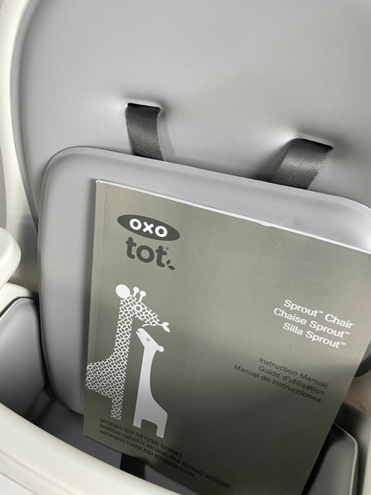 Shop OXO Tot Sprout High Chair, Gray/Walnut at GoodBuy Gear