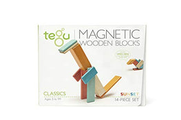 used Tegu Magnetic Wood Blocks