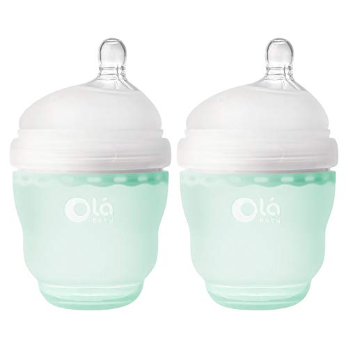 used Olababy 2-Pack 4-Ounce Baby Bottles