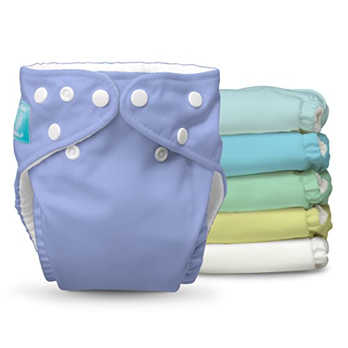 Shop Charlie Banana 6 One Size Reusable Cloth Diapers with Fleece, Pastel at GoodBuy Gear