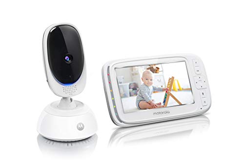 used Motorola Comfort75 5” Video Baby Monitor, With Extra Camera