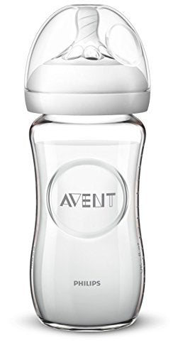 used Philips Avent Natural Glass Bottle, 8 Ounce