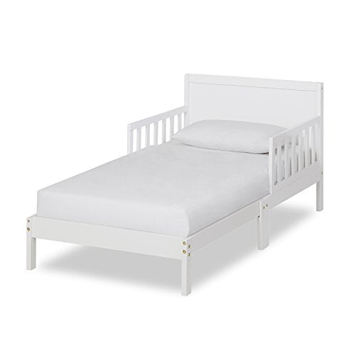 Dream On Me Toddler Bed, Brookside, Steel Grey/White