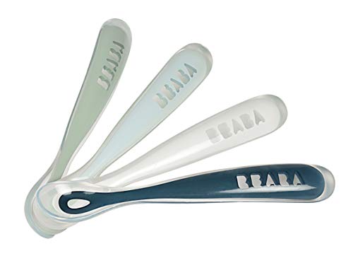 used Beaba First Stage Silicone Spoons