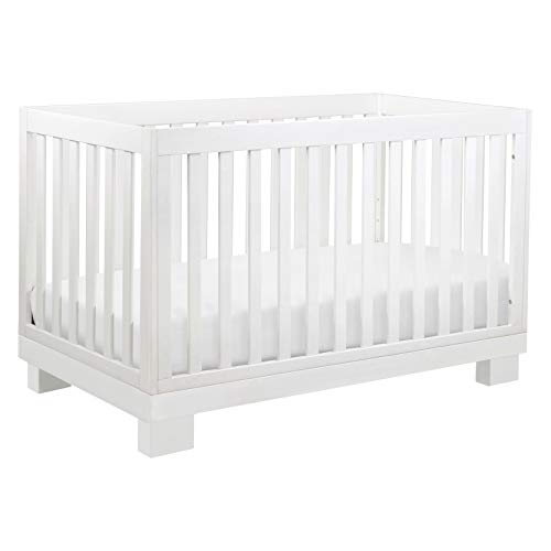 Million Dollar Baby Babyletto Modo 3-in-1 Convertible Crib, White and