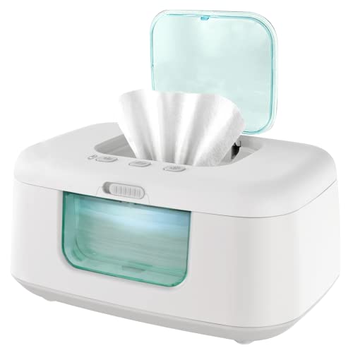 used Jool TinyBums Baby Wipe Warmer And Dispenser With LED Light