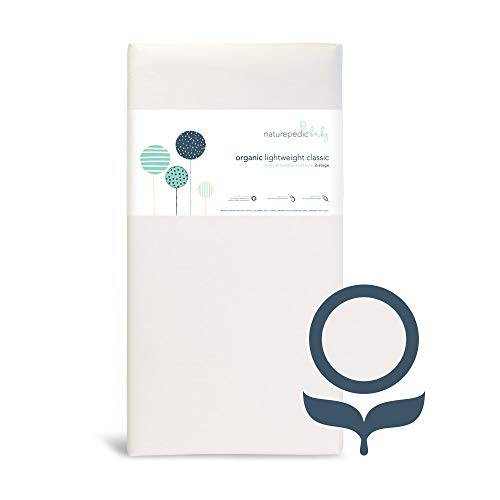 Shop Naturepedic Organic Lightweight Classic Crib 2-Stage Natural Mattress at GoodBuy Gear