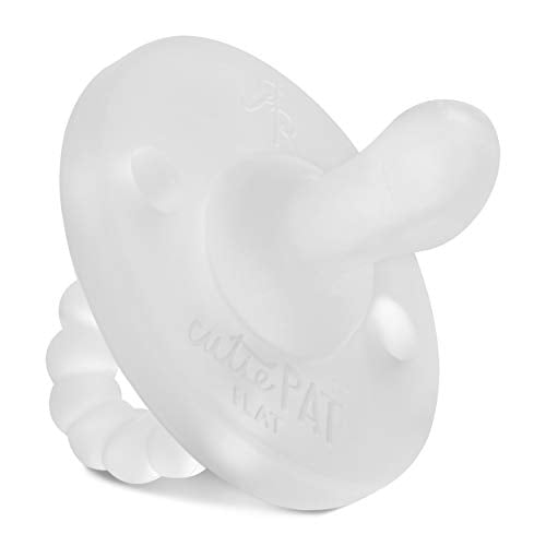 used Ryan & Rose Cutie Pat Pacifier & Teether, White