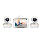 used Motorola VM50G-2 5-Inch Video Baby Monitor with 2 Cameras