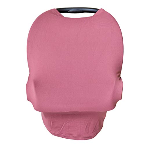 Shop Simka Rose Car Seat Canopy Nursing Cover, Mauve at GoodBuy Gear