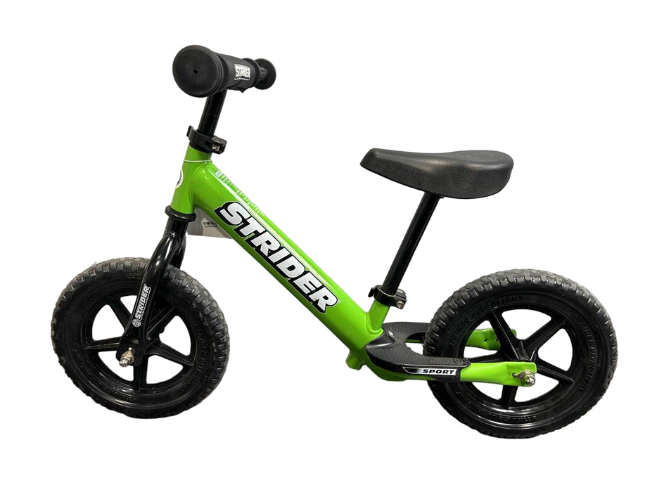 Shop Strider Balance Bike 12” Sport, Green at GoodBuy Gear