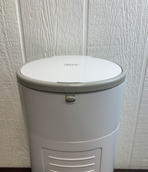 secondhand Diaper Dekor Classic Diaper Pail, White