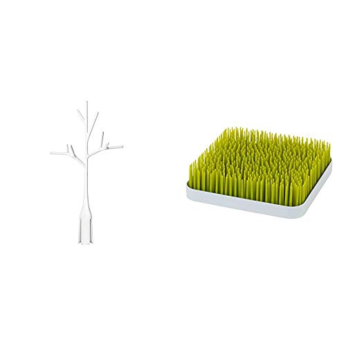 Shop Boon Grass Countertop Drying Rack with Accessories, Twig and Stem at GoodBuy Gear