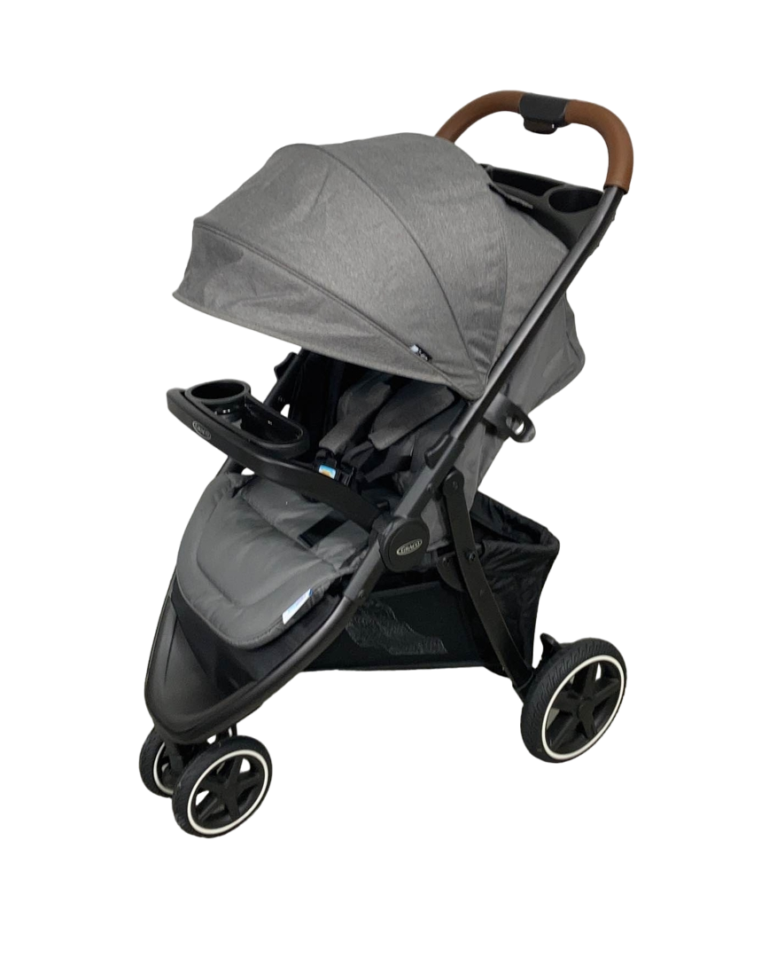 graco outpace lx all-terrain 3-wheel baby stroller Graco Outpace LX Stroller, 2023, Cohen