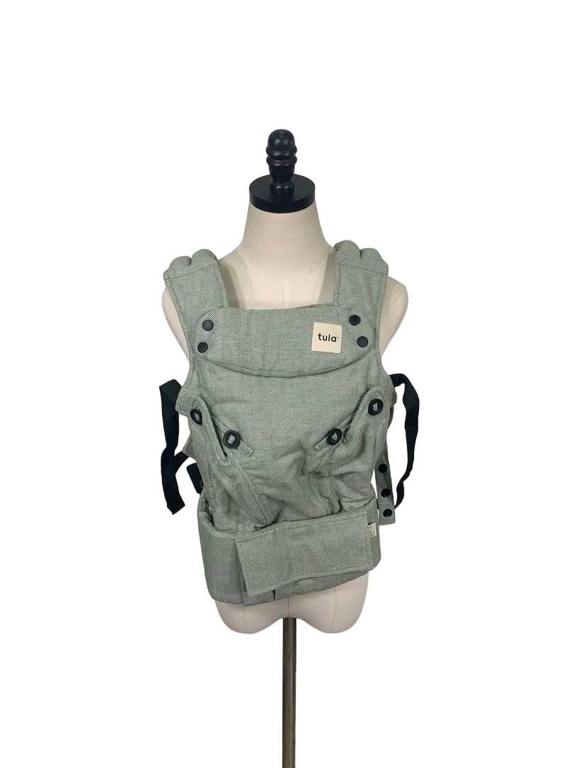 Baby Tula Explore Baby Carrier, Linen, Ash