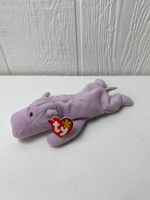 secondhand Ty Beanie Babies, Happy Hippo