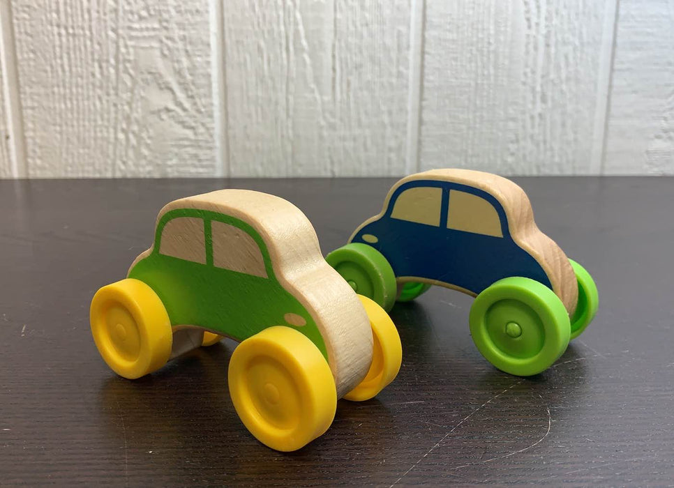 used BUNDLE Cars, -Wooden Stacking Cars